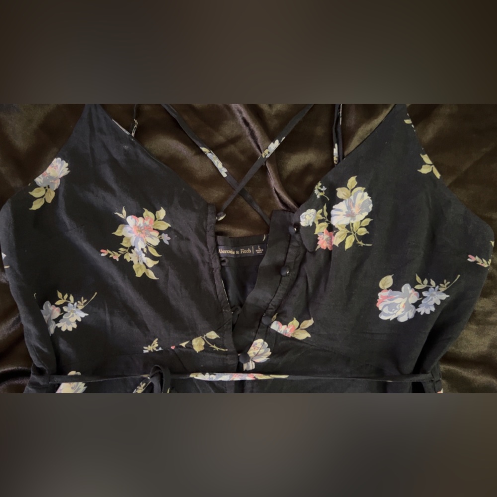 Blue Floral Dress